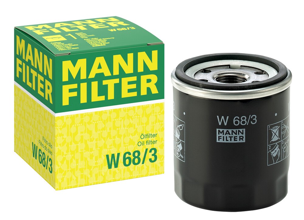MANN-FILTER Маслен филтър артикулен номер: W 68/3 евтино