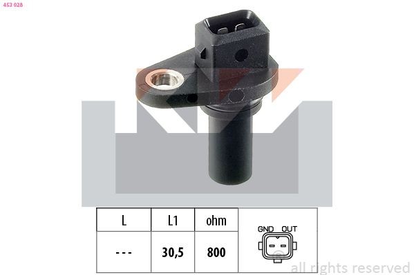 KW Sensor, revoluciones Número de artículo: 453 028 a buen precio