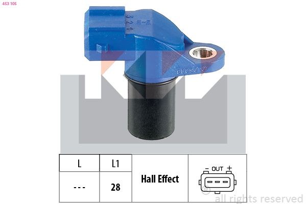 KW Sensor, Drehzahl Artikelnummer: 453 105 kaufen