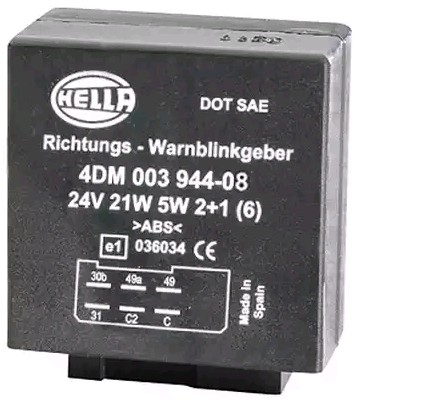 HELLA Ρελέ των φλας αριθμός Άρθρου: 4DM 003 944-081 φθηνότερα