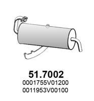 ASSO Galinis duslintuvas prekės numeris: 51.7002 nebrangu