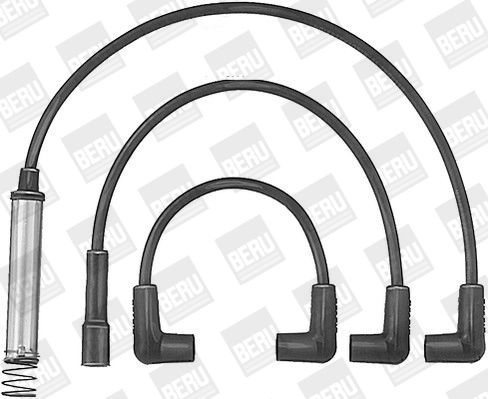 BERU Juego de cables de encendido Número de artículo: ZEF581 a buen precio