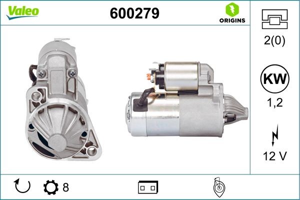 VALEO Starter Varenummer: 600279 billige