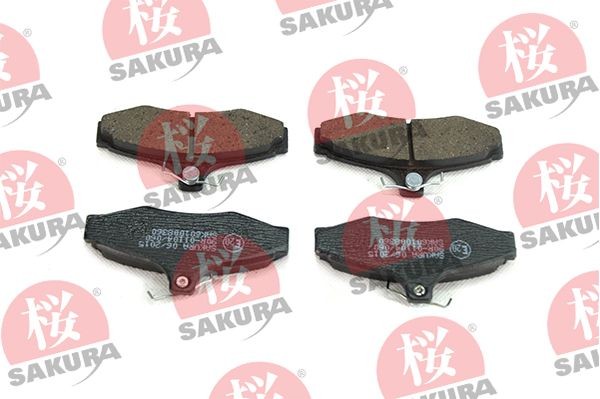SAKURA Brake pad set Article number: 601-00-8360 cheaply