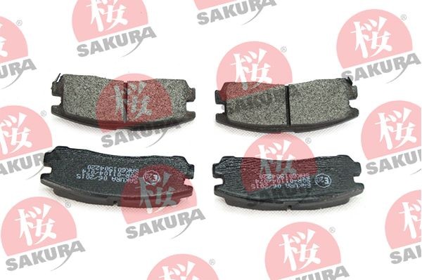 SAKURA Brake pad set Article number: 601-50-4220 cheaply