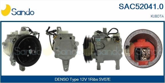 SANDO Starter motor Article number: 6010789.1 cheaply