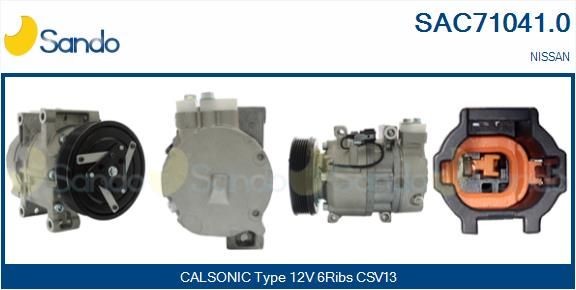 SANDO Starter motor Article number: 6015170.2 cheaply