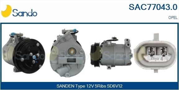 SANDO Starter motor Article number: 6034100.1 cheaply