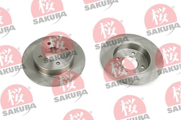 SAKURA Brake disc Article number: 605-10-4020 cheaply