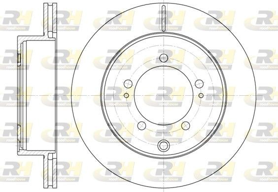 ROADHOUSE Brake disc Article number: 61378.10 cheaply