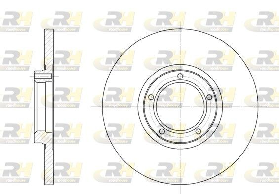 ROADHOUSE Brake disc Article number: 6163.00 cheaply