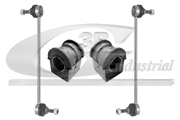 3RG 61633 Repair Kit, stabilizer coupling rod ESPACE 2.0 dCi (JK03, JK04, JK1C, JK1G, JK1J, JK1K) 173 PS Diesel