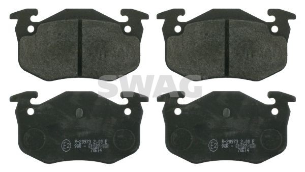 SWAG Brake pad set Article number: 62 91 6222 cheaply