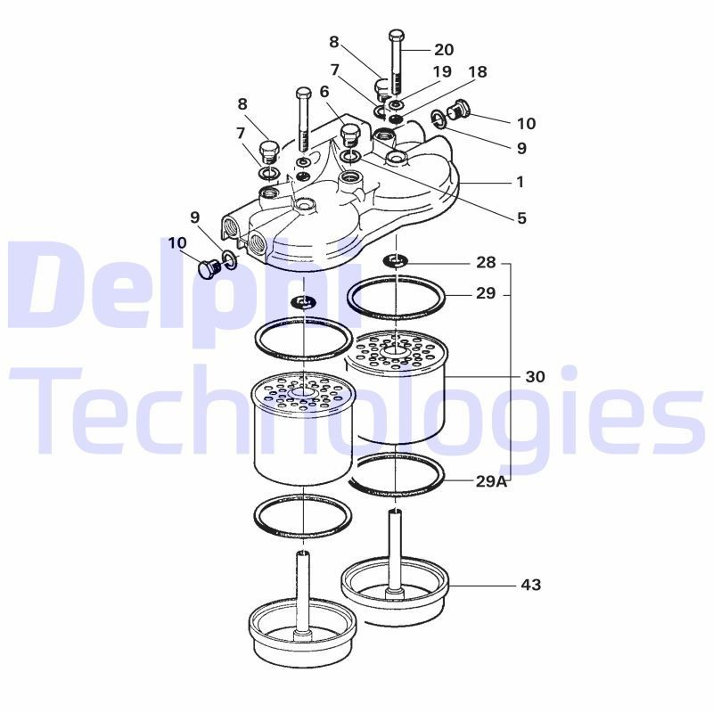 DELPHI Cable Repair Set, coolant temperature sensor Article number: 6407-600 cheaply
