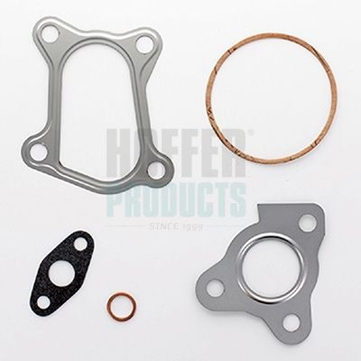 HOFFER 6500753 Mounting Kit, charger CORSA 1.7 DTI 16V (F08, F68) 75 PS Diesel 2006