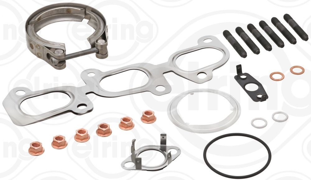 ELRING 651.020 Σετ τοποθέτησης, φορτιστής RAPID 1.4 TDI 90 PS Πετρέλαιο 2019