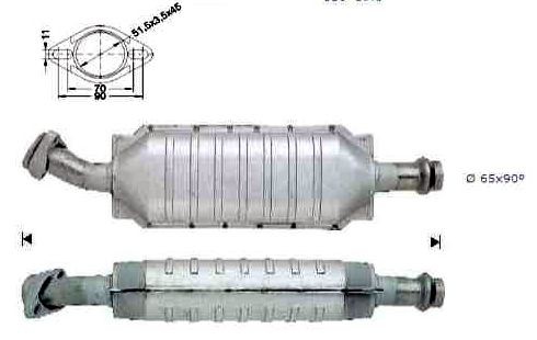 VEGAZ Catalyseur numéro de l'article: RK-942 à bon prix