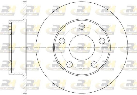 ROADHOUSE Brake disc Article number: 6513.00 cheaply