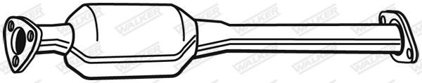WALKER Catalytic converter Article number: 20451 cheaply