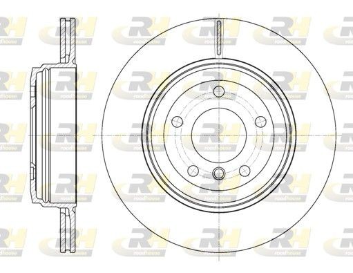 ROADHOUSE Brake disc Article number: 6654.10 cheaply