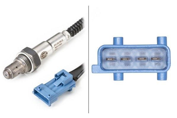 HELLA Lambda sensor Article number: 6PA 358 066-201 cheaply