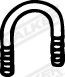 WALKER Clamp, exhaust system Article number: 82142 cheaply