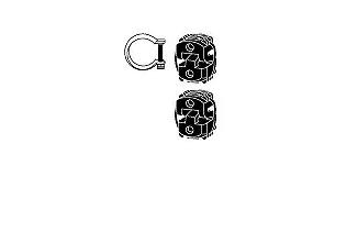 VEGAZ Exhaust mounting kit Article number: CA-67 cheaply