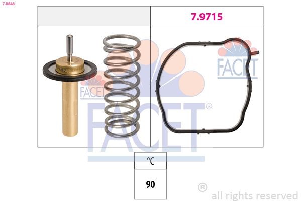 FACET Thermostat Article number: 7.8846 cheaply