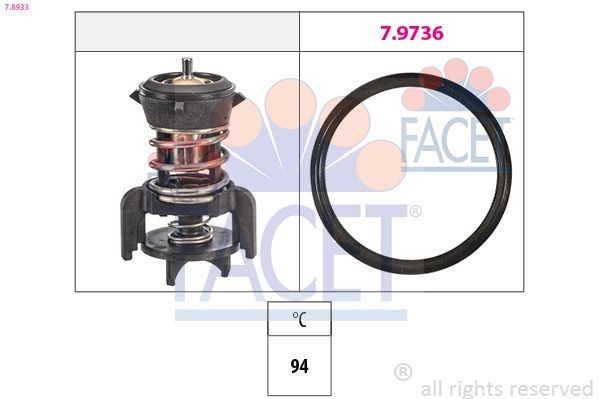 FACET Thermostat Article number: 7.8933 cheaply