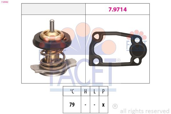 FACET Thermostat Article number: 7.8942 cheaply