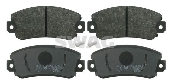 SWAG Brake pad set Article number: 70 91 6077 cheaply
