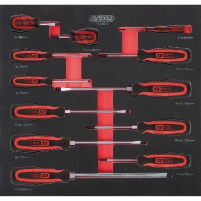 KS TOOLS Screwdriver Set Article number: 712.0012 cheaply