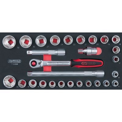 KS TOOLS Tool kit Article number: 713.0028 cheaply
