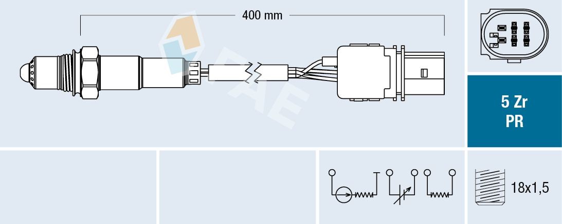 FAE Sonde lambda numéro de l'article: 75033 à bon prix