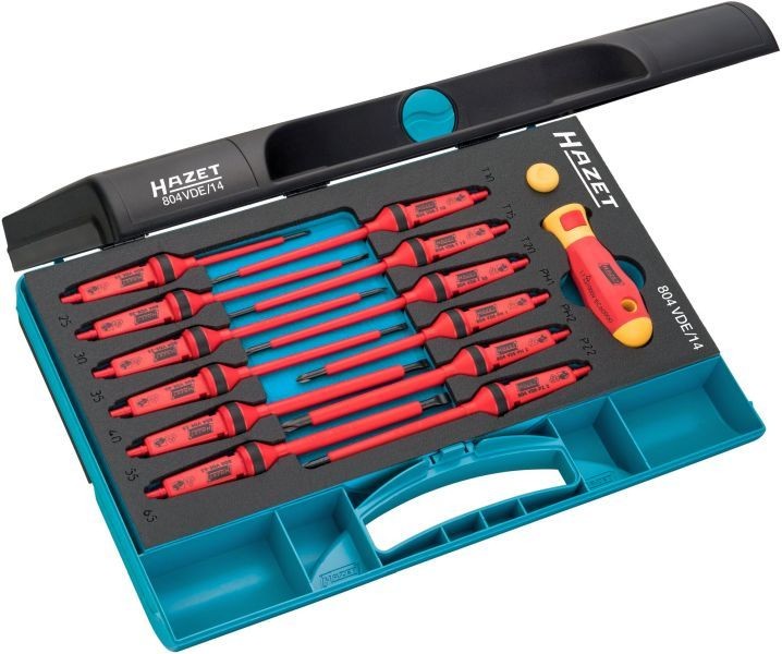 HAZET Screwdriver Set Article number: 804VDE/14 cheaply