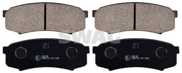 SWAG Brake pad set Article number: 81 91 6732 cheaply