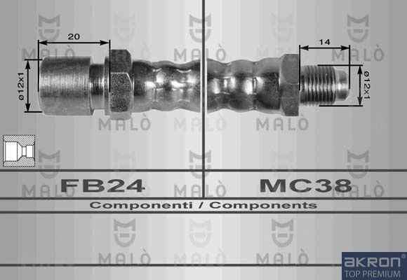 MALÒ Clutch Hose Article number: 8412 cheaply