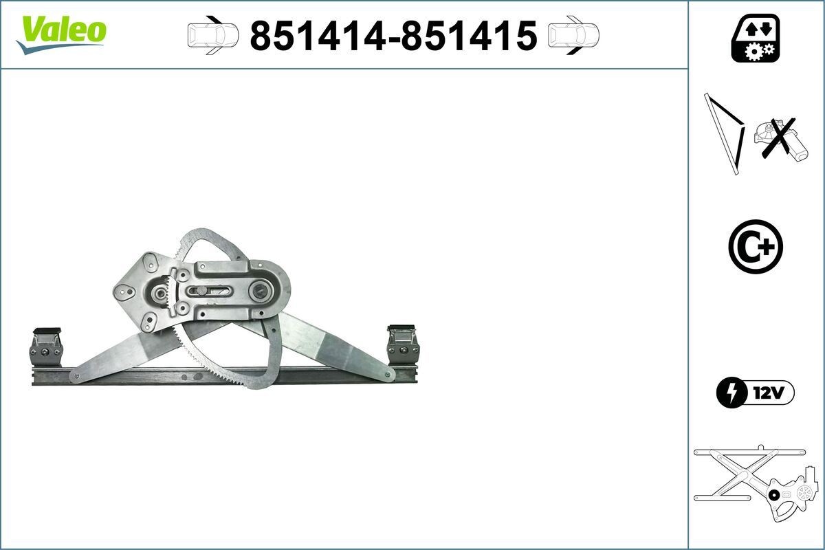 VALEO Rudehejs Varenummer: 851414 billige