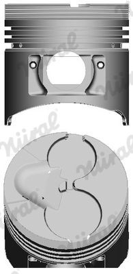 NÜRAL Piston Article number: 87-288007-00 cheaply