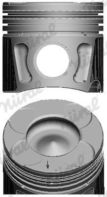 NÜRAL Piston număr articol: 87-435706-00 ieftin