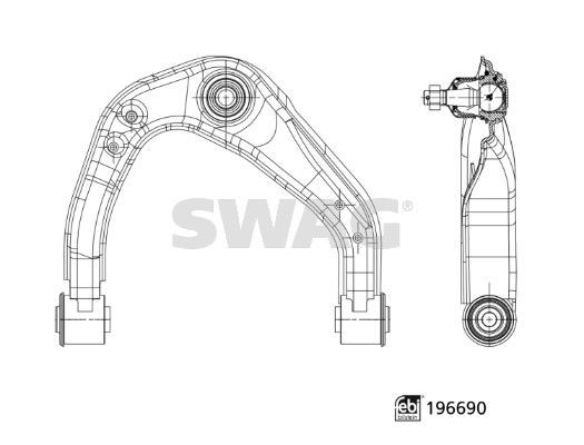 SWAG Rocker arm Article number: 88 94 9794 cheaply