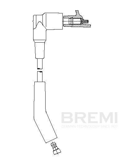 BREMI Tändkabel Artikelnummer: 8A16/78 billigt