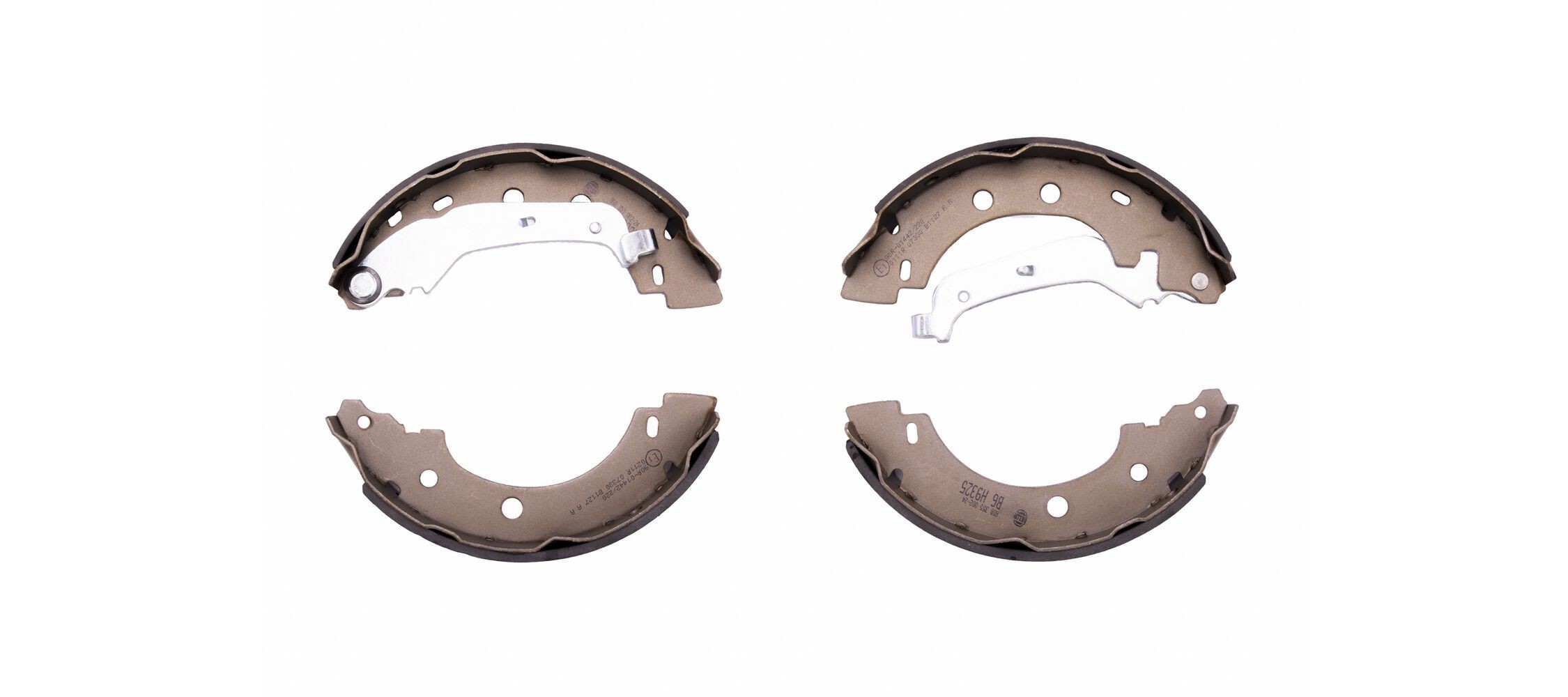 HELLA Brake Shoe Set Article number: 8DB 355 002-241 cheaply