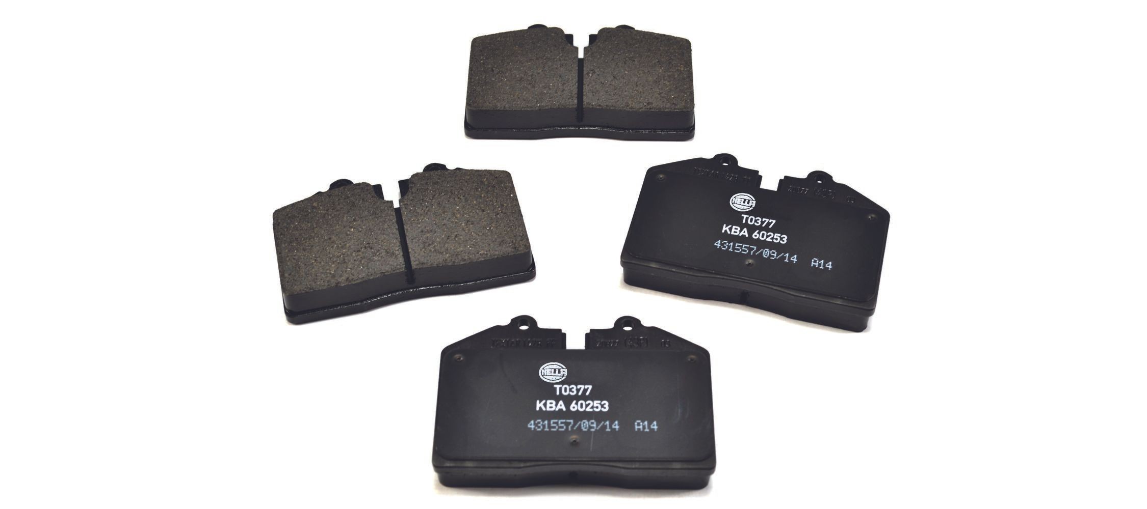 HELLA Brake pad set Article number: 8DB 355 006-351 cheaply