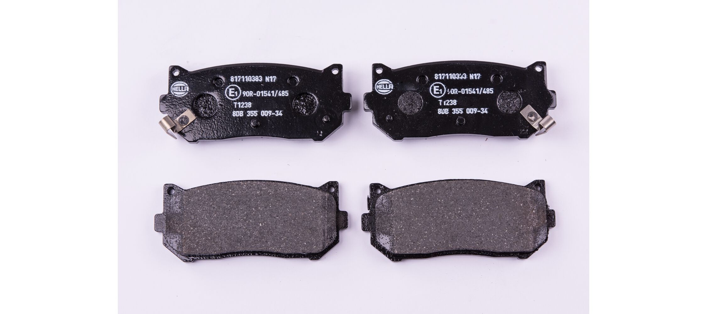 HELLA Brake pad set Article number: 8DB 355 009-341 cheaply