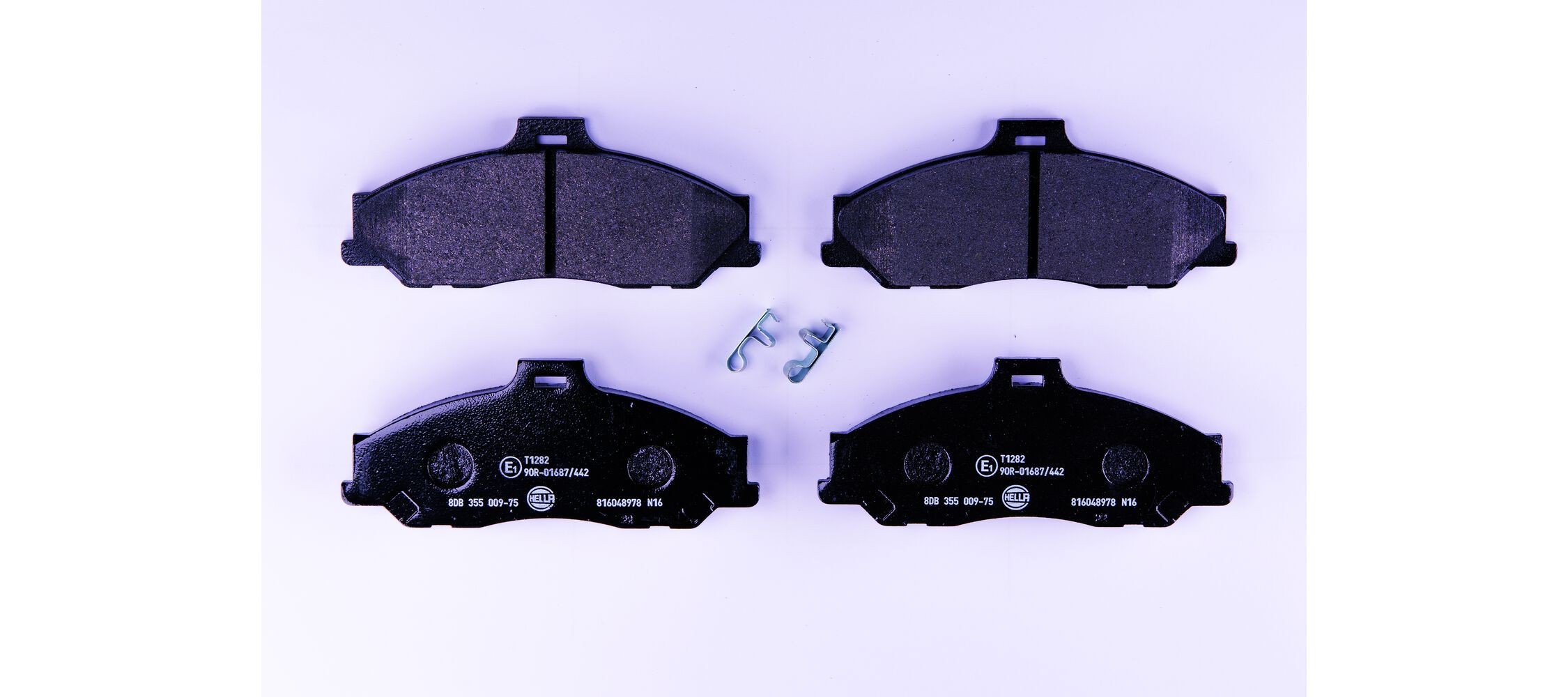 HELLA Brake pad set Article number: 8DB 355 009-751 cheaply