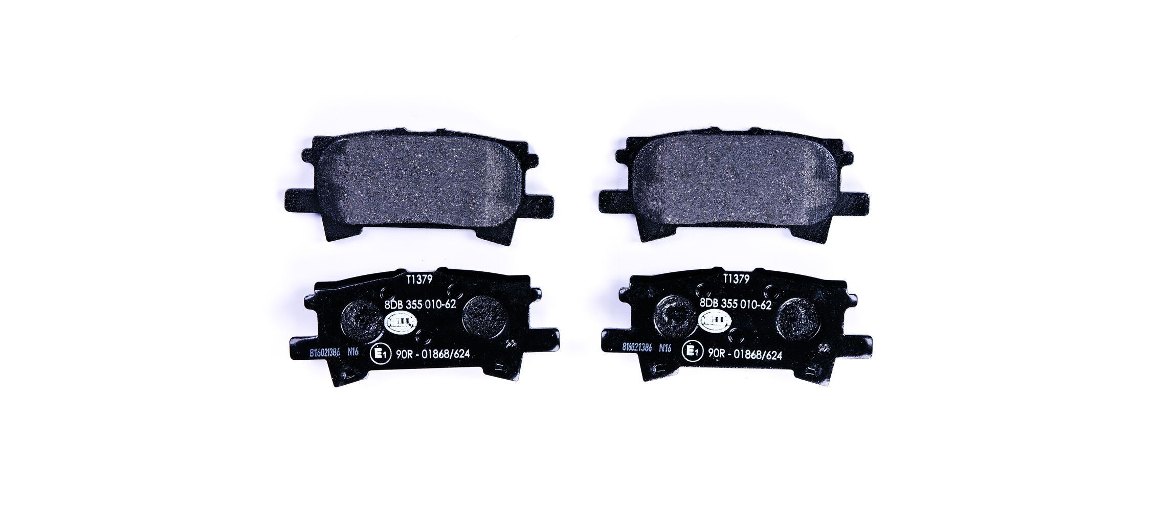 HELLA Brake pad set Article number: 8DB 355 010-621 cheaply