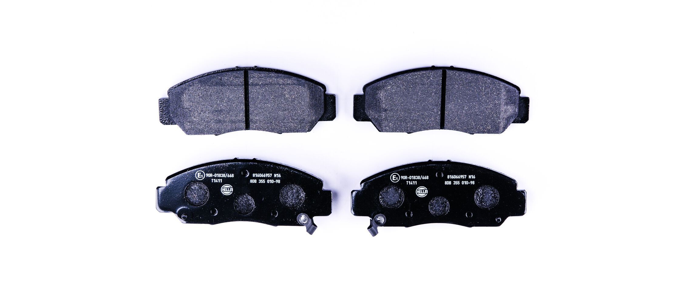 HELLA Bremseklosser artikkelnummer: 8DB 355 010-981 billig