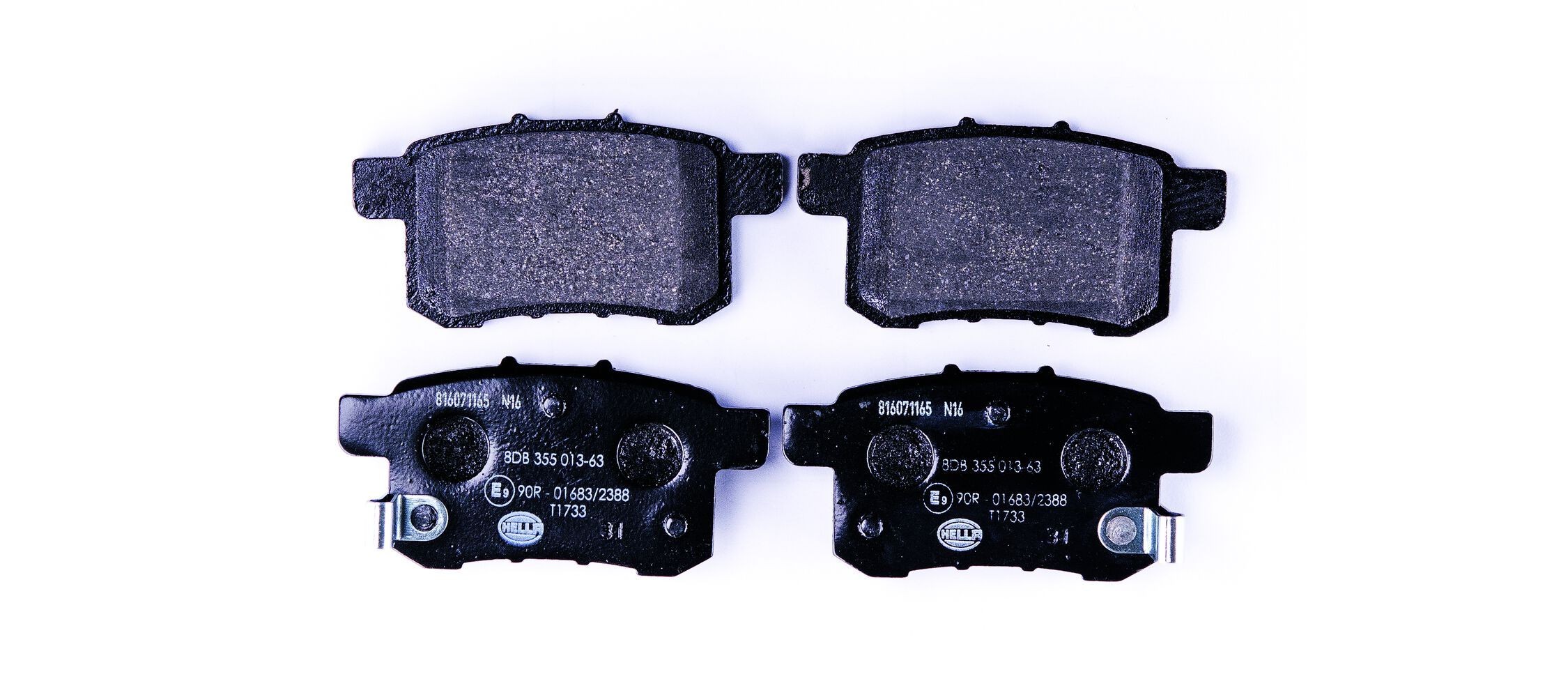 HELLA Brake pad set Article number: 8DB 355 013-631 cheaply