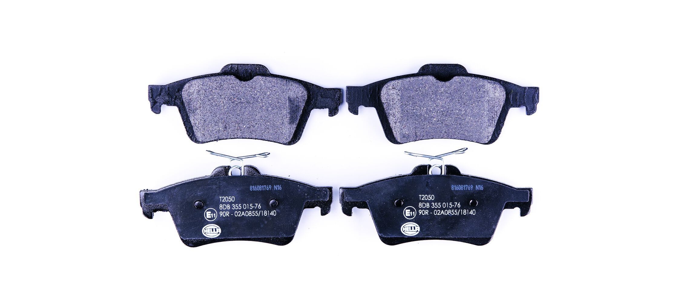 HELLA Brake pad set Article number: 8DB 355 015-761 cheaply